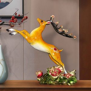 Tượng hươu sika may mắn CD3122