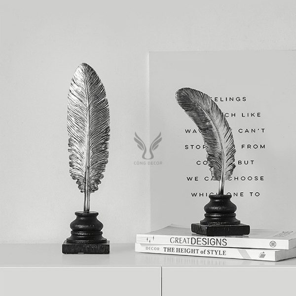 Tượng lông vũ decor CD3171