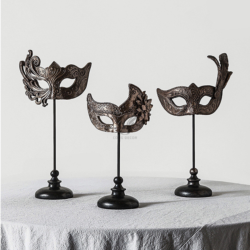 Tượng mặt nạ decor CD1970