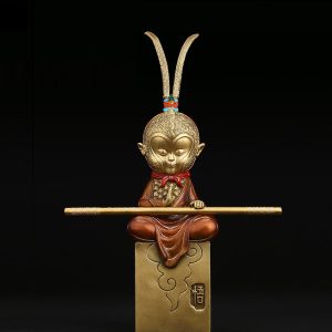 Tượng ngộ không tặng sếp decor bàn làm việc CD3067