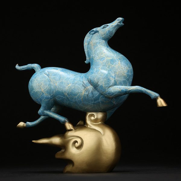 Tượng ngựa decor CD3133
