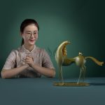 Tượng ngựa độc đáo tặng sếp CD2011
