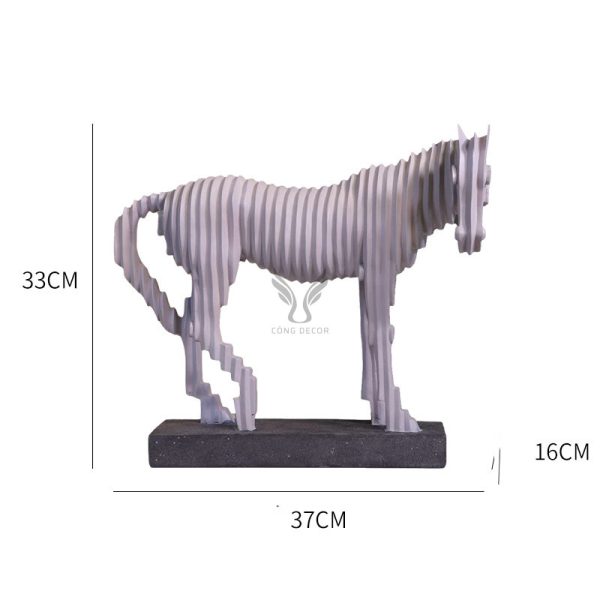Tượng ngựa nghệ thuật CD3155