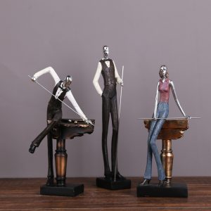 Tượng người đánh bida CD3177