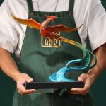 Tượng phượng hoàng đẹp CD1909