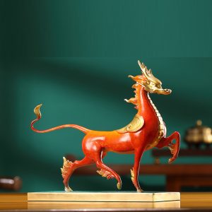 Tượng rồng ngựa độc đáo CD1881