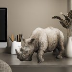 Tượng tê giác decor CD3169