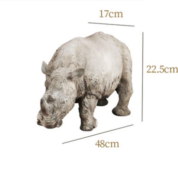 Tượng tê giác decor CD3169