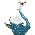 Tượng thiên nga bằng đồng CD3128