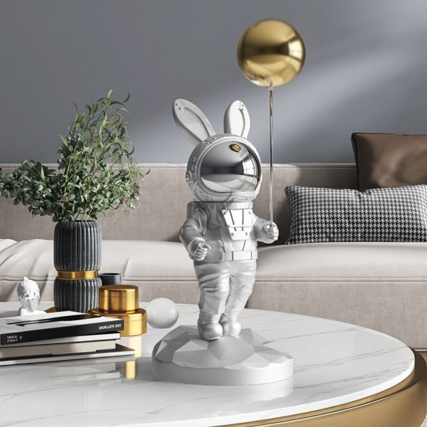 Tượng thỏ phi hành gia CD1529
