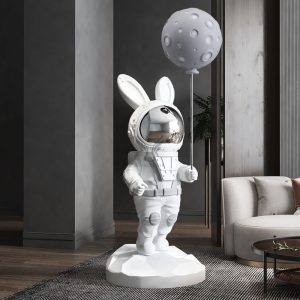Tượng thỏ phi hành gia CD1529