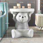 Bàn nhỏ để sàn hình gấu