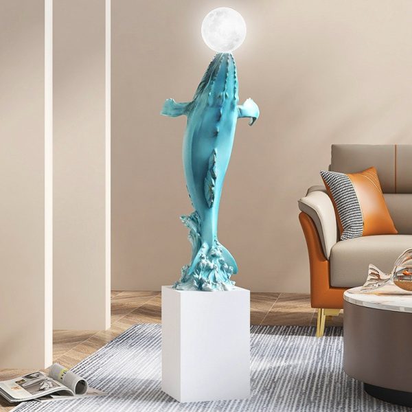 Tượng cá voi để sàn