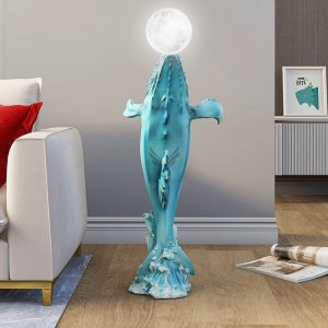 Tượng cá voi để sàn