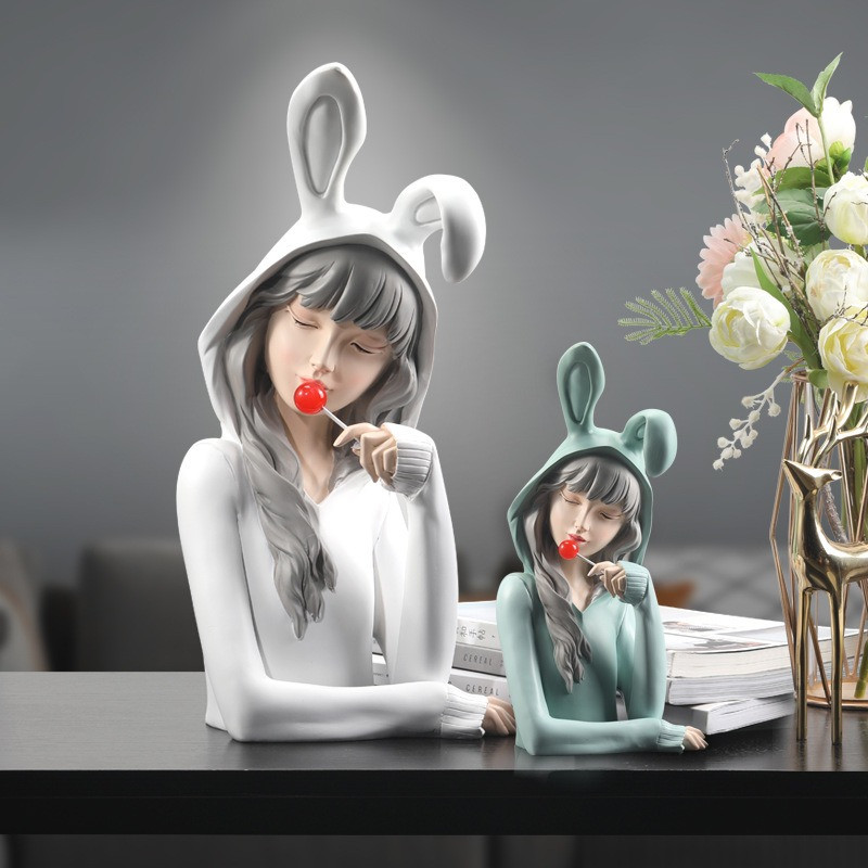 Tượng cô gái kẹo ngọt
