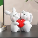 Tượng đôi thỏ dùng tặng quà tân hôn