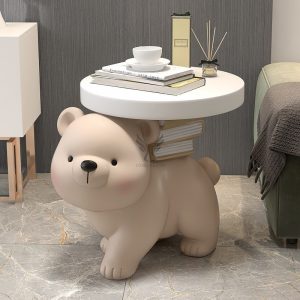 Tượng gấu cõng bàn