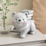 Tượng gấu cõng bàn