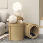 Tượng gấu xinh xắn tặng tân gia