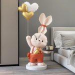 Tượng thỏ bồi bàn