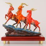 Mua tượng hươu bằng đồng đẹp