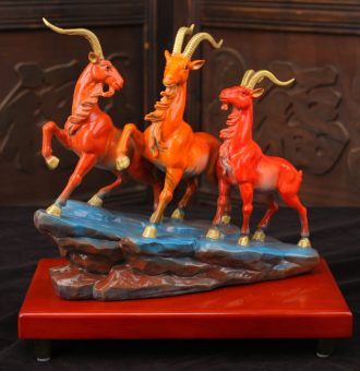 Tượng hươu bàng đồng đẹp