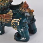 Tượng kỳ lân bằng đồng đẹp