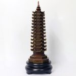 Quà tặng tượng tháp bằng đồng đẹp