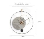 Đồng hồ treo tường phòng khách cá tính CD31225