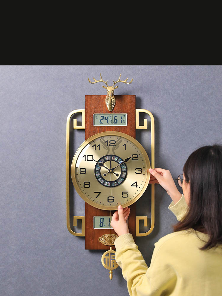 Đồng hồ treo tường cao cấp CD31274
