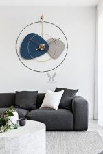 Đồng hồ treo tường trang trí phòng khách tối giản CD31230