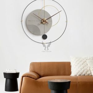Đồng hồ treo tường phòng khách cá tính CD31225