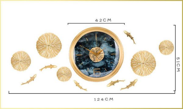 Đồng hồ treo tường cao cấp CD31234