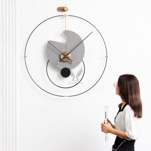 Đồng hồ treo tường thời trang tối giản hiện đại nền tường trang trí CD31227