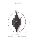 Đồng hồ treo tường trang trí nhà tối giản CD31229