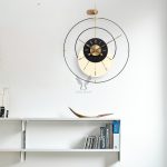 Đồng hồ tròn đôi treo tường CD31218