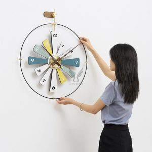 Đồng hồ treo tường tối giản CD31217