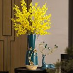 Bình hoa gốm sứ hoa văn họa tiết mềm mại sang trọng CD31445