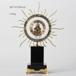 Đồng hồ mạ vàng đá pha lê châu Âu nhẹ nhàng CD31413