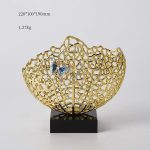 Đồng hồ mạ vàng đá pha lê châu Âu nhẹ nhàng CD31413